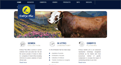 Desktop Screenshot of embryoplus.com